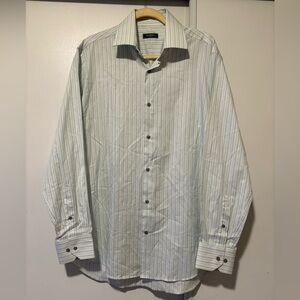 Saks fifth avenue stripe shirt